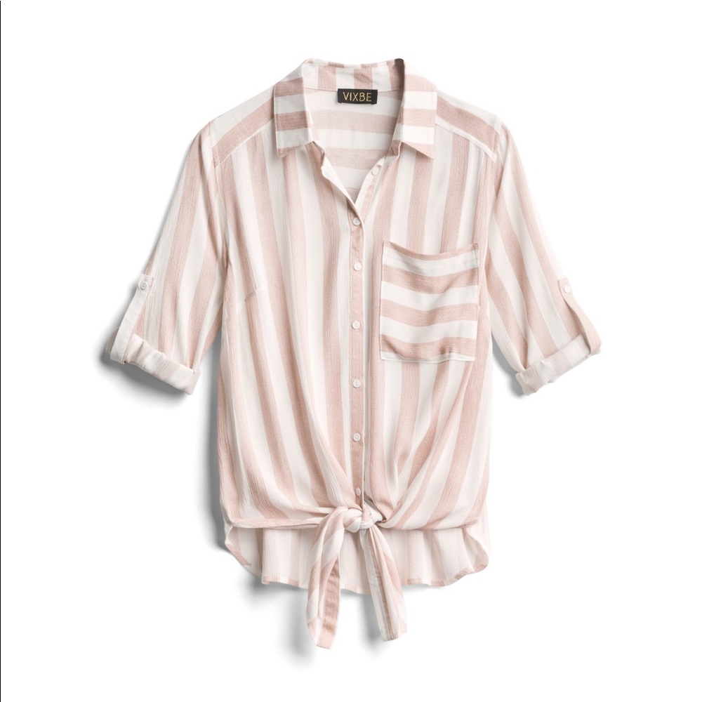 VIXBE - Thompkins Tie (Front) Top